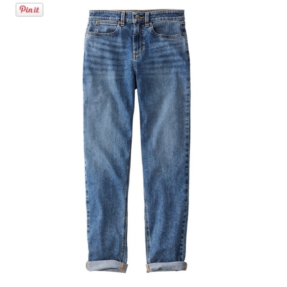 L.L. Bean Women's 207 Vintage Jeans, Boyfriend - Picture 3 of 12